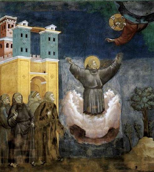 GIOTTO di Bondone Ecstasy of St Francis France oil painting art